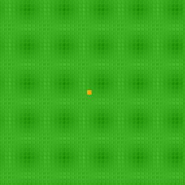 Animation des mangeurs d'herbes